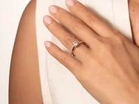 Diamond Engagement Ring 14K Yellow Gold (0.83 ct tw)