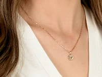 Love Knot Pendant in 10K Yellow Gold