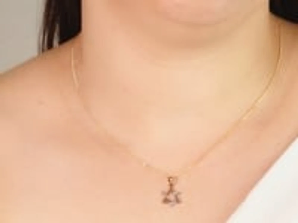 Star of David Pendant in 14K Yellow Gold