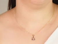 Star of David Pendant in 14K Yellow Gold