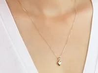 Heart Pendant in 14K Yellow Gold