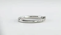 Matching Diamond Wedding Band 14K White Gold (0.13ct tw)