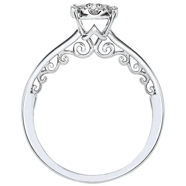 Ann Louise 10K Gold Diamond Promise Ring (0.25 ct tw