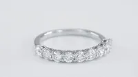 14K White Gold Canadian Diamond Anniversary Ring (1.00 ct tw)