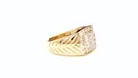 Men’s Diamond Ring 10K Yellow Gold (1.50 ct tw)