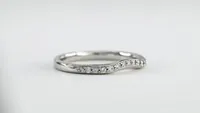 Matching Diamond Wedding Band 14K White Gold (0.13ct tw)