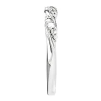 Diamond Twist Ring 14K White Gold (0.15ct tw)