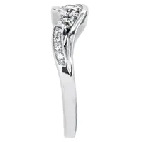 Diamond Engagement Ring 14K White Gold (0.50ct tw)