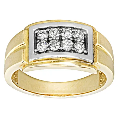 Diamond Men's Ring in 10K Yellow Gold (0.50ct tw)
