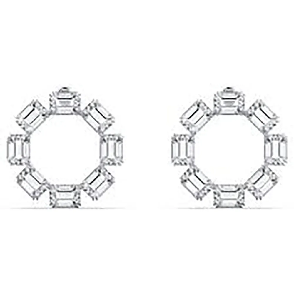 Swarovski Millenia earrings - Circle, Octagon cut crystals | 5602780