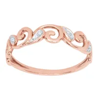 Fashion Diamond Ring 10K Rose Gold (0.023 ct tw)