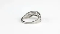 Diamond Wedding Band 10K White Gold (0.15ct tw)