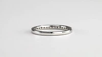 Matching Diamond Wedding Band 14K White Gold (0.20ct tw)