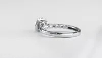 10K White Gold Diamond Promise Ring (0.27ct tw)