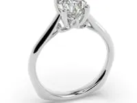 Lumina “Florence” (0.70 ct) Ideal Cut Solitaire Diamond Engagement Rin