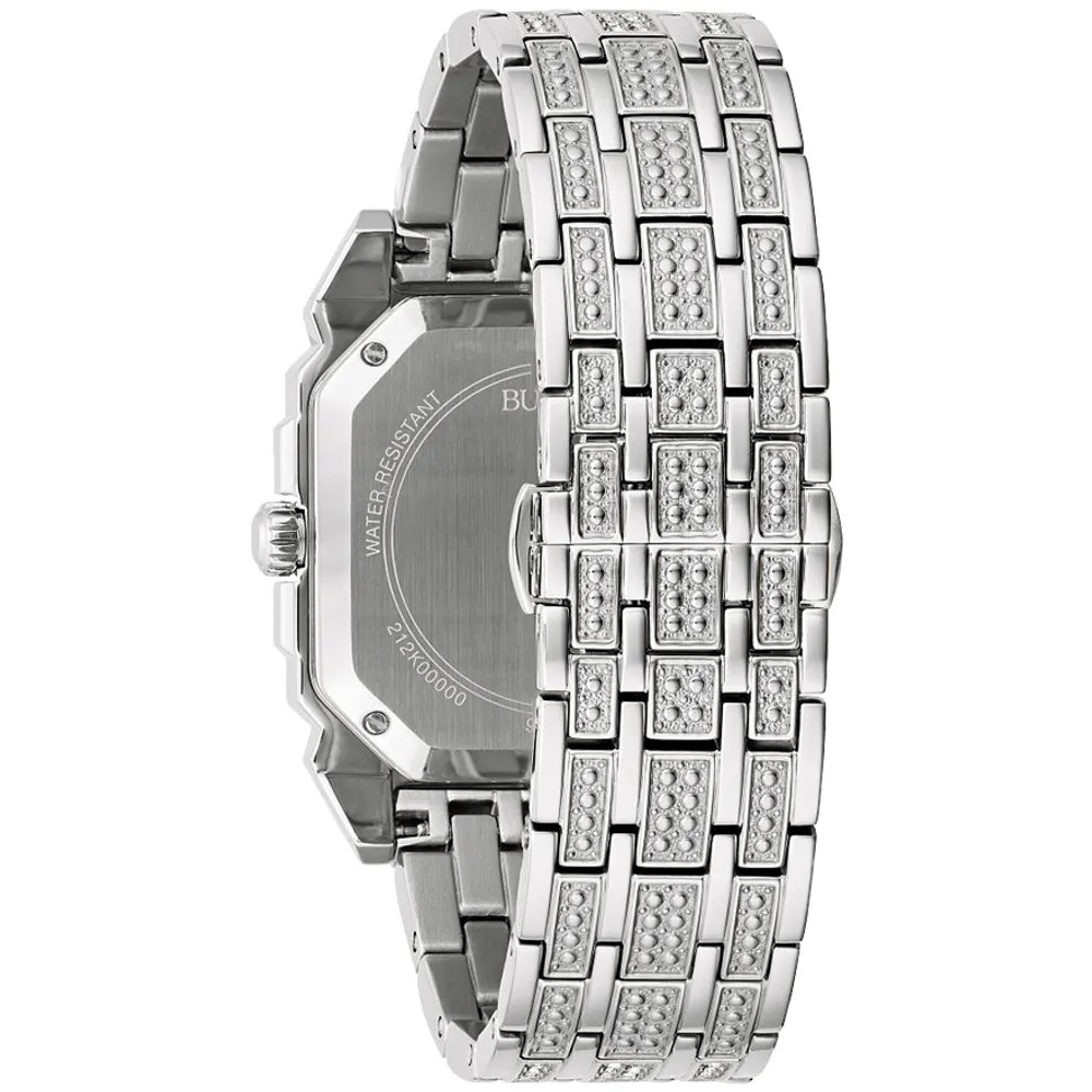 Bulova Octava Dress Crystal Watch | 96A285