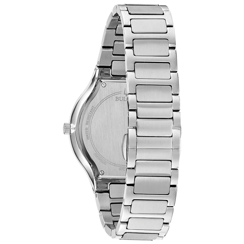 Bulova Mens Futuro Watch In Black Dial | 96E117