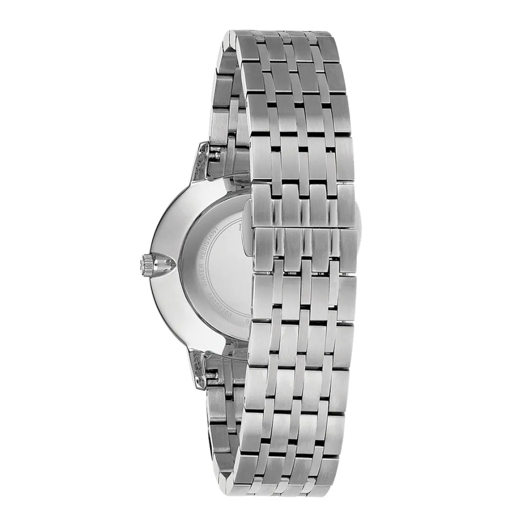 Bulova Classic Women's Diamond Silver Dial Classic Watch | 96P183