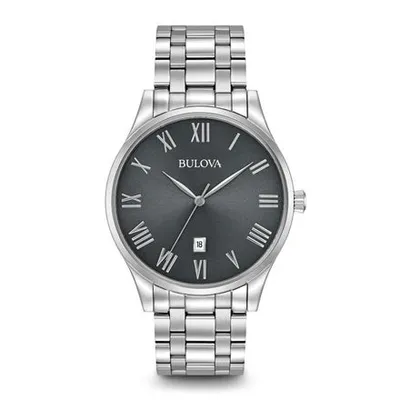 Bulova Men's Stainless Steel Bracelet Watch | 96B261