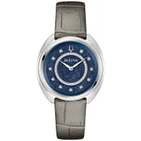 Bulova Duality Women's Blue Dial Quartz Watch | 96X160