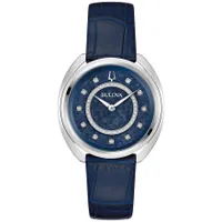 Bulova Duality Women's Blue Dial Quartz Watch | 96X160