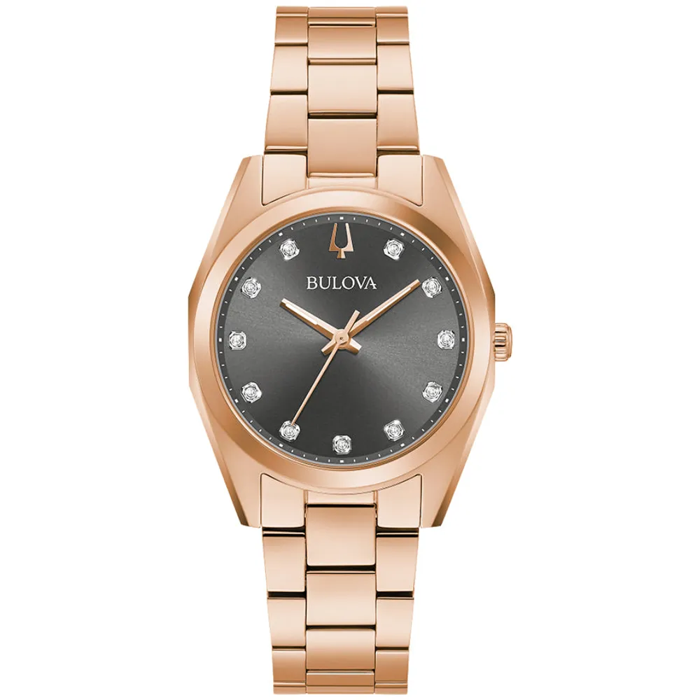 Bulova Surveyor Ladies Quartz Watch | 97P156