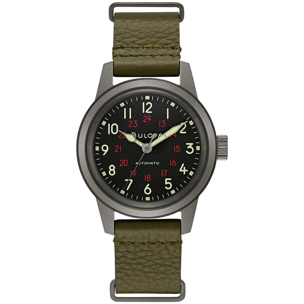 Bulova Hack Men's Automatic Watch | 98A255