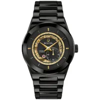 Bulova Millennia Black Dial Ceramic Bracelet | 98A291