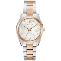 Bulova Surveyor Ladies Quartz Watch | 98P207