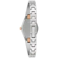 Bulova Gemini Black Dial Ladies Watch | 98P216