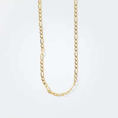 10K Italian Yellow Gold 1.15mm Adjustable Diamond Cut Rolo Chain