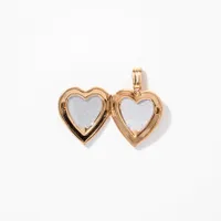 Heart Locket in 10K Yellow Gold