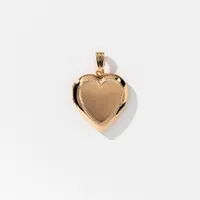 Heart Locket in 10K Yellow Gold