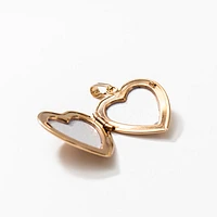Heart Locket in 10K Yellow Gold
