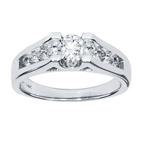 Diamond Engagement Ring 14K White Gold (1.00 ct tw)