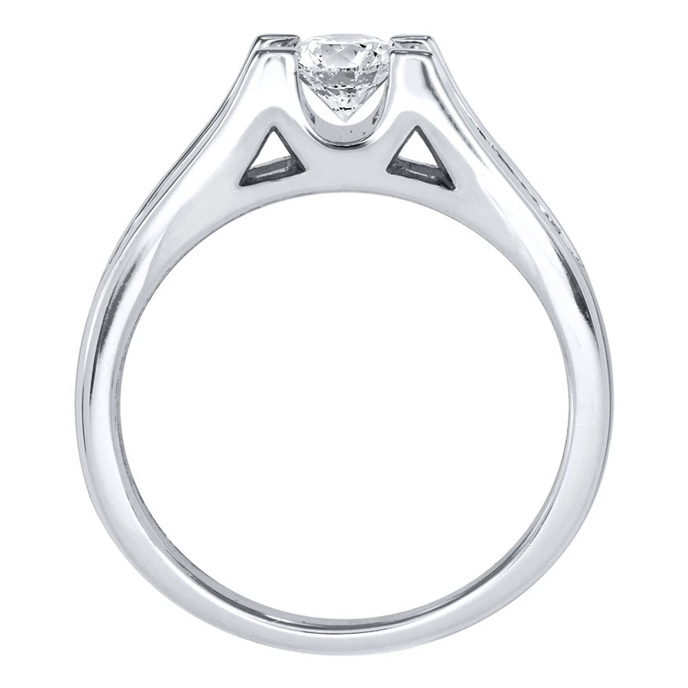 Diamond Engagement Ring 14K White Gold (1.00 ct tw)