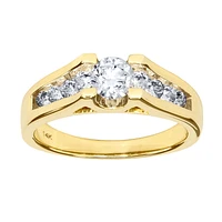 Diamond Engagement Ring 14K Yellow Gold (1.00 ct tw)