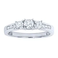 Diamond Anniversary Ring 10K White Gold (0.25ct tw)