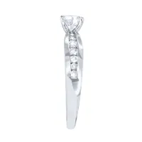 Diamond Engagement Ring 14K White Gold (0.83 ct tw)