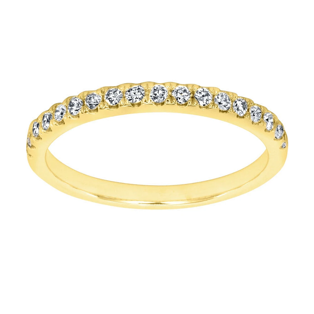 Matching Diamond Wedding Band 14K Yellow Gold (0.20 ct tw)