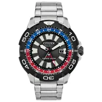 Citizen Promaster GMT Divers Watch With Blue and Red Inner Bezel | BJ7