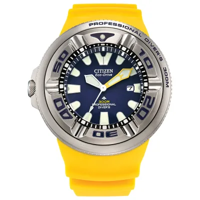 Citizen Eco-Drive Promaster Ecozilla Yellow Strap Watch | BJ8058-06L