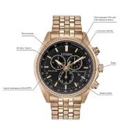 Citizen Classic Perpetual Chronograph Men's Eco-Drive Watch | BL5563-5