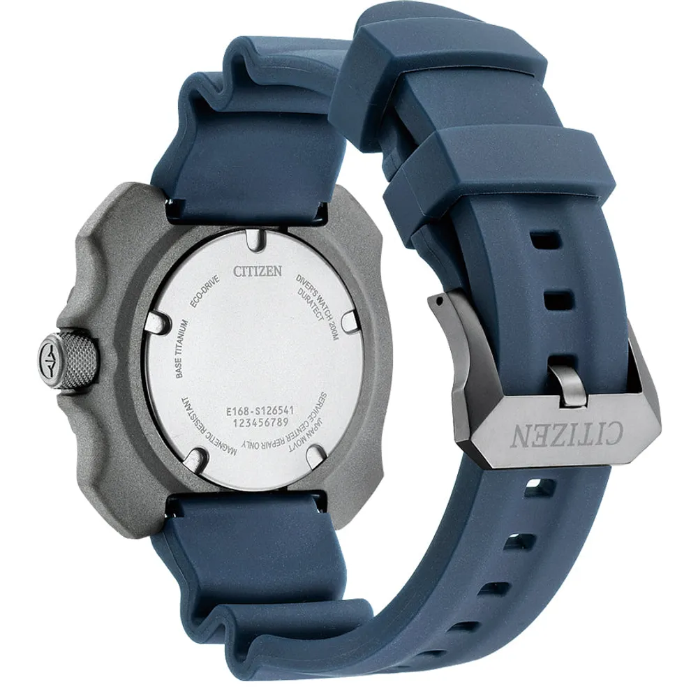 Citizen Eco-Drive Promaster Diver Blue Dial Polyurethane Strap | BN022