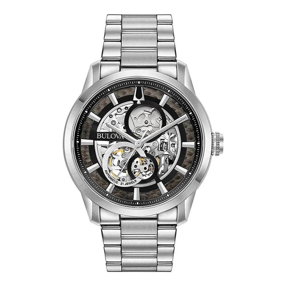 Bulova Sutton Automatic Black Dial | 96A208