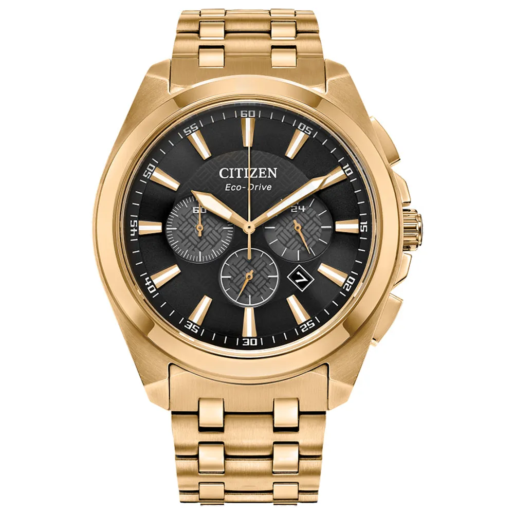 Citizen Eco-Drive Peyten Black Dial Watch | CA4512-50E