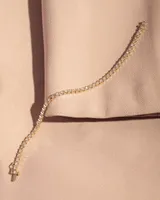 Diamond Bar Tennis Bracelet in 10K Gold (1.00ct tw
