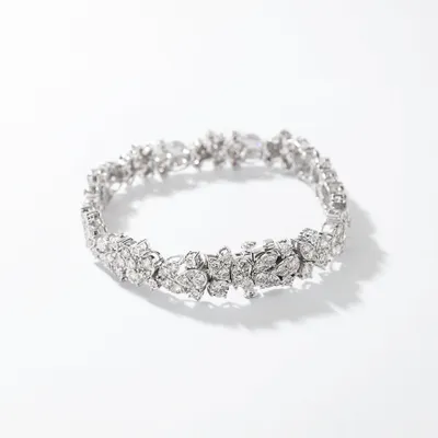 Diamond Bracelet in 14K White Gold (6.00 ct tw)
