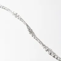 Diamond Link Bracelet in 10K White Gold (3.00 ct tw)