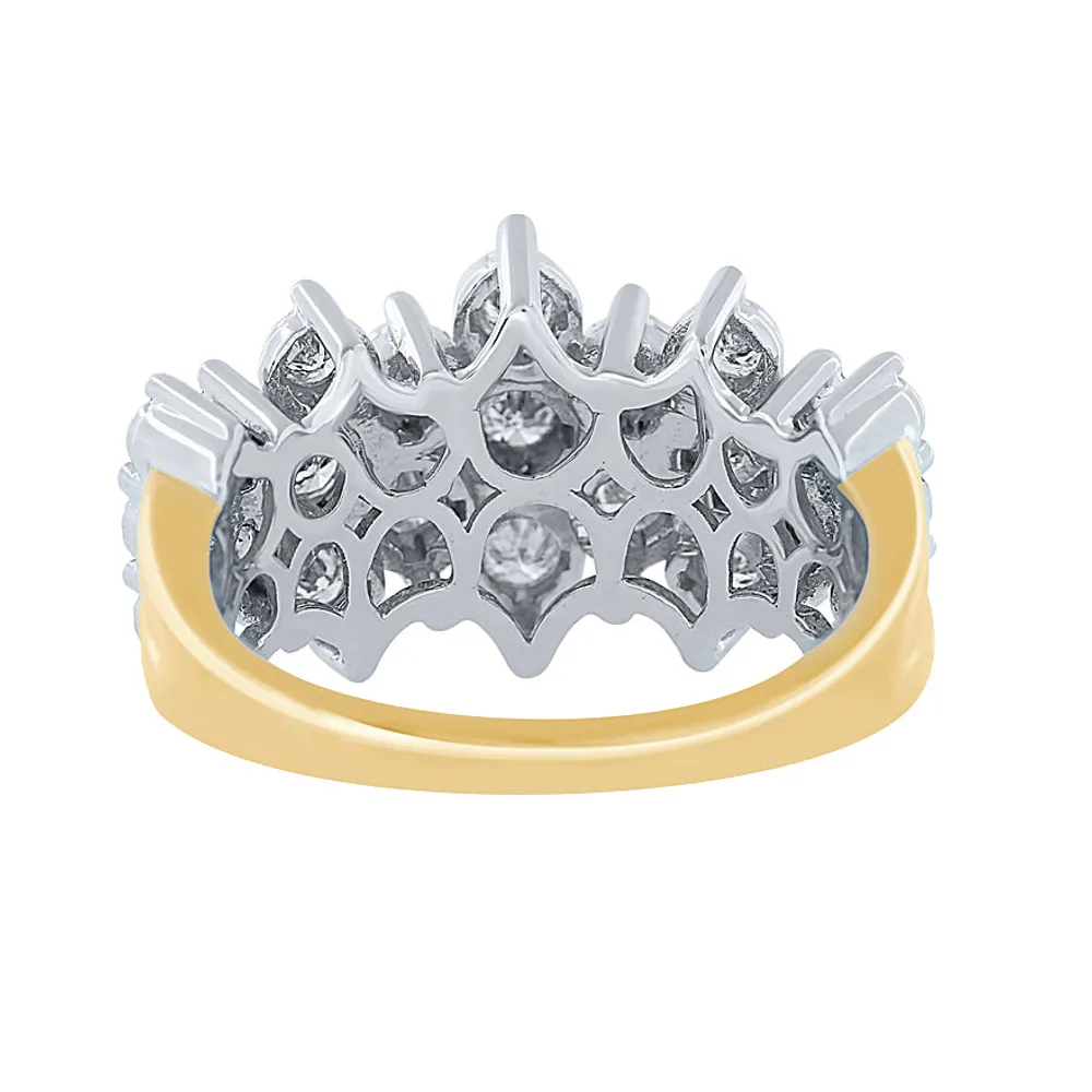 - Alta One Carat Diamond Cluster Ring (1.00ct tw)